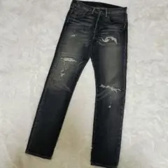 【希少・廃盤】Levi's 501CT カスタムテーパード 強テーパード リペア