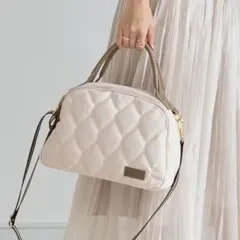 新品　LIZDAYS キルティング 2way ショルダー トート ハンドバッグ