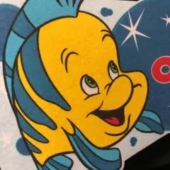 ディズニー　リトルマーメイド　ペナント