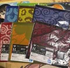 一番くじ ワンピース EX 悪魔を宿す者達 H賞 ジャガードタオル 全6種