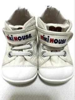 Miki House ホワイトファーストシューズ　12.5cm 送料込み