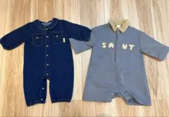 バースデイ ロンパース セット 70