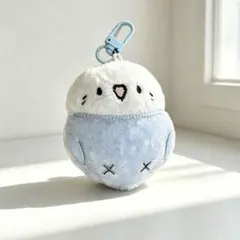 セキセイインコ ぬいぐるみキーホルダー インコ 雑貨　青