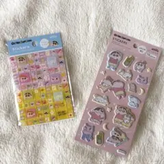 【新品未開封】クレヨンしんちゃん シール2種セット