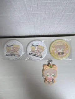 ヒプノシスマイク 夢野幻太郎 サンリオ ヒプマイ 缶バッジ ラバーキーホルダー