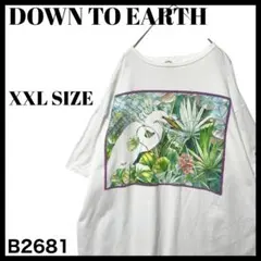 古着 90s USA製 ヴィンテージ オレンジビーチ 鳥 アニマル Tシャツ 白