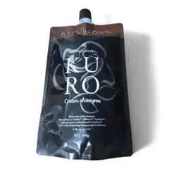 VALANROSE KURO クリームシャンプー ダークブラウン 400g】 - メルカリ