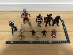 【ルミナスユニット付き】特撮 ヒーロー 怪獣 フィギュア まとめ売り 仮面ライダのサムネイル