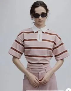 LACOSTE for ADAM ET ROPE'別注マルチボーダーポロ - メルカリ
