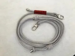 Topologie トポロジー ロープストラップ グレー 金具付き