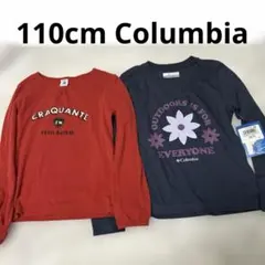 新品込み 110cm 女の子 コロンビア 長袖Tシャツ ロンT まとめ売り 2枚のサムネイル