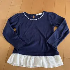 MPS パール付き 長袖カットソー 120cm