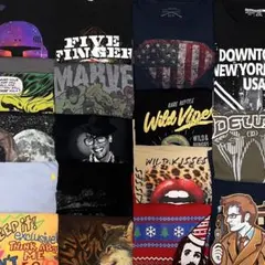 古着 Tシャツ 17枚 まとめ売り メンズ半袖 夏物 USA ヴィンテージ