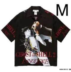 Mサイズ wackomaria 攻殻機動隊 イノセンス アロハシャツ 黒のサムネイル