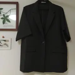 ブラック テーラードジャケット
