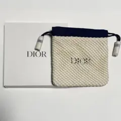 【新品未使用】Diorノベルティ サマー巾着 バッグ ポーチ