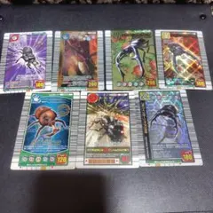 セ*ル様 甲虫王者ムシキング 7枚セット