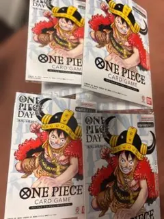 ルフィプロモ プレミアムカードコレクション ONEPIECEDAY25 4セット