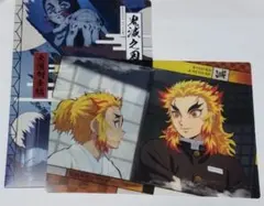 鬼滅の刃　クリアビジュアルポスター2　煉獄兄弟