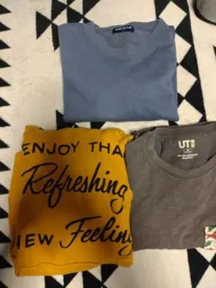 ユニクロ　３点セット　パーカー　スエット　ポケＴ