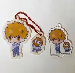 ブルーロック サンリオ 國神 ミニアクスタ ツインアクキー セット