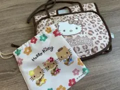 しまむら　キティー　ヒョウ柄　マルチシート