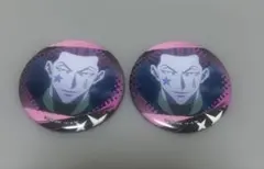 ハンターハンター ヒソカ 缶バッジ