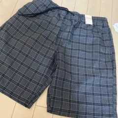 チェック　ショートパンツのサムネイル