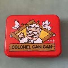 レトロ ケンタッキー　コロネルカンカン　２段缶ケース