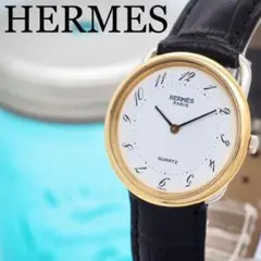 ✨美品・オーバーホール済✨】HERMES エルメス アルソー メンズ腕時計 