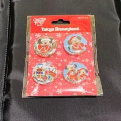 東京ディズニーランド サンタヴィレッジパレード 2012 缶バッジセット