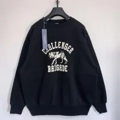 【CHALLENGER】WOLF COLLEGE SWEAT／新品タグ付／送料込