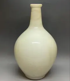 美術品　唐加彩陶瓶　骨董品　陶芸　花瓶　土器　長頸壺　李朝　花瓶　徳利　出土 花瓶□李朝 古壷 火器 徳利 鶴首 白釉 古玩 唐物 中国 古