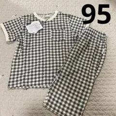 tete a tete テータテート　パジャマ　ギンガムチェック　95cmのサムネイル