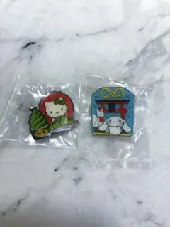 サンリオキャラクター / ピンバッジ 2点