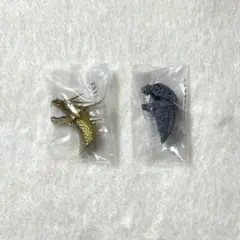 一番くじゴジラ　G賞モンスターヘッドマグネット キングギドラ、シンゴジラ