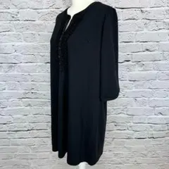 【美品】bitter syrup　ワンピース　黒　ゆったりサイズ3L　323