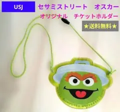ユニバーサル　オリジナルチケットホルダー　セサミストリート★送料無料★