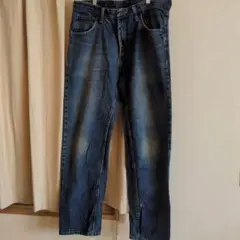 Wrangler ストレートデニム ダークブルー　W33