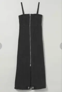 MOUSSY マウジー SIDE SLIT JUMPER SKIRT ブラック - メルカリ