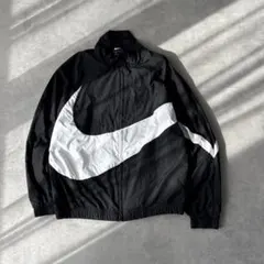 16508 NIKE 刺繍ロゴ ビッグスウォッシュ ナイロンジャケット