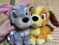 わんわん物語 レディ ぬいぐるみ 2点セット ディズニーストア SEGA