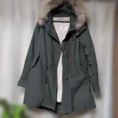 【HONEYSUCKLEROSE】 ファー付きモッズコート