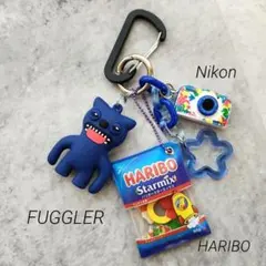 ファグラー じゃらじゃらキーホルダー ベルチさん ハリボー Nikon 青