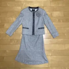 ✴︎クリーニングすみ✴︎23区セレモニースーツ(スーツ上下、コサージュ３点セット)