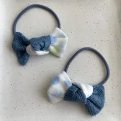 32・ハンドメイド♡ヘアゴム ヘアアクセサリー リボン