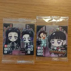 鬼滅の刃　シール　二枚セット