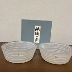 マルテイガラス 美しいグラデーション皿（青から緑） ヴィンテージ