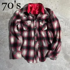 70's オンブレシャツ Vintage