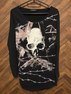 CIVARIZE シヴァーライズ 長袖カットソー 鹿スカル柄 44 - メルカリ